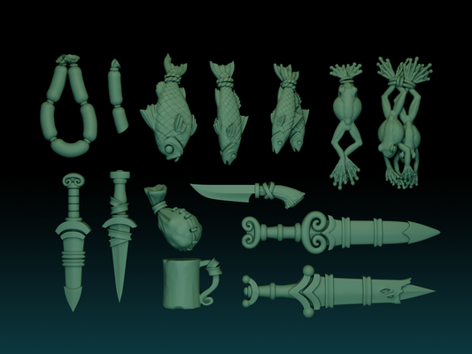 Accessories Pack - The Longsnouts