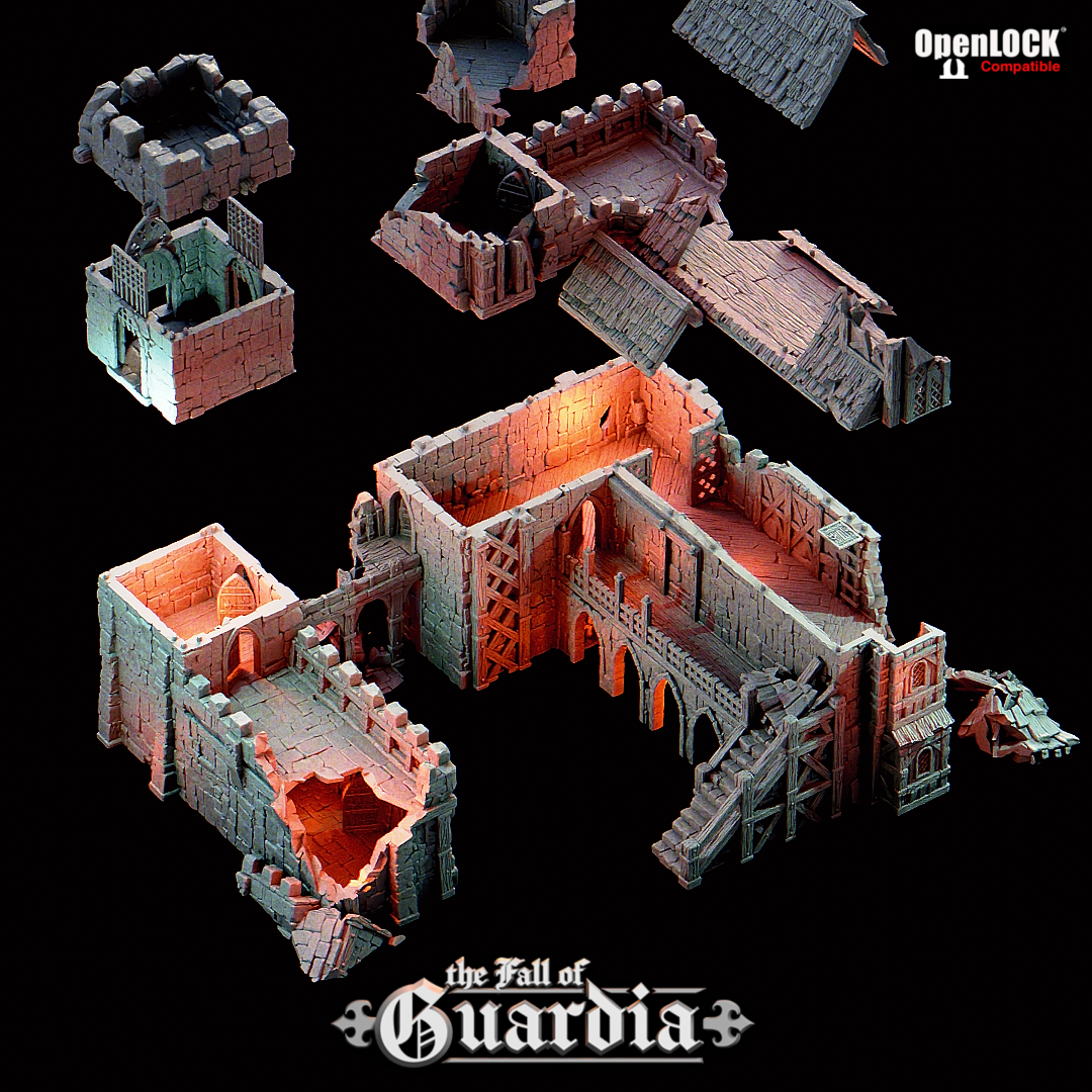Ruined Barracks and the Bell Tower - Fall of Guardia