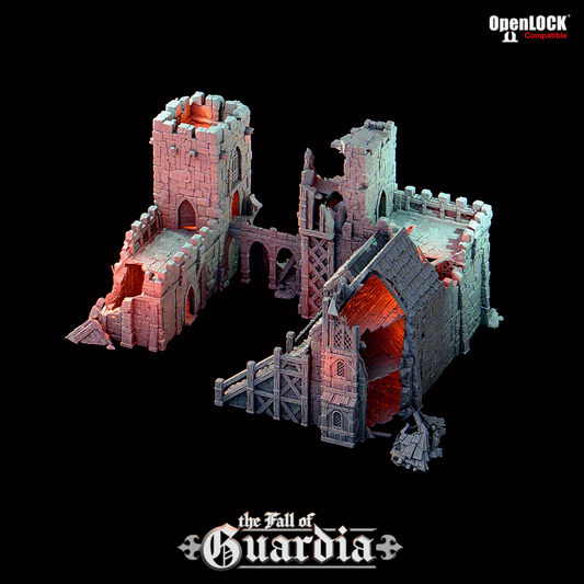 Ruined Barracks and the Bell Tower - Fall of Guardia