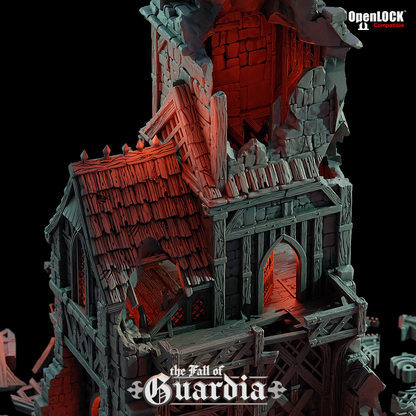 Ruined Clock Tower - Fall of Guardia