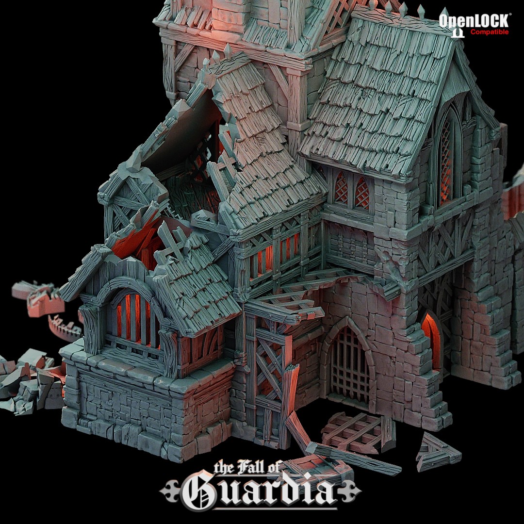 Ruined Clock Tower - Fall of Guardia