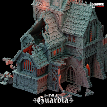 Ruined Clock Tower - Fall of Guardia