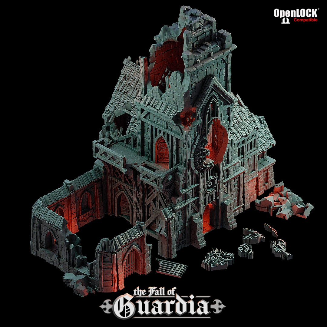Ruined Clock Tower - Fall of Guardia