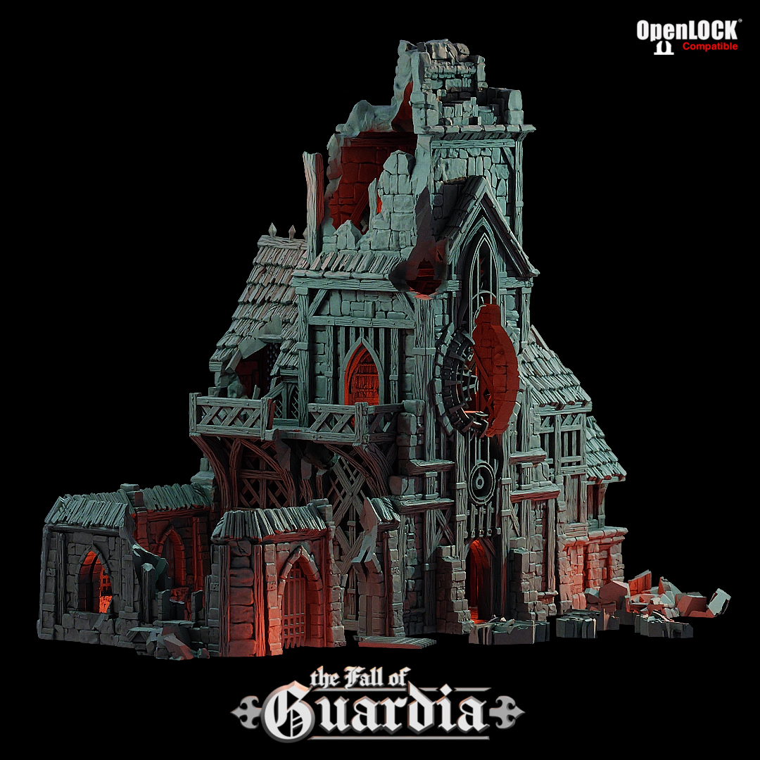 Ruined Clock Tower - Fall of Guardia