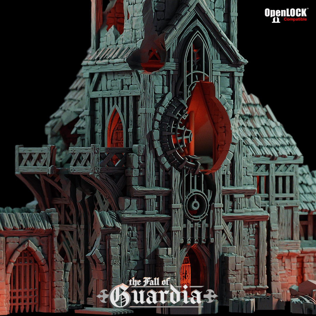 Ruined Clock Tower - Fall of Guardia