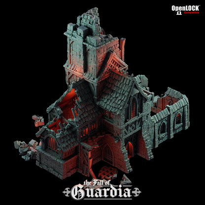 Ruined Clock Tower - Fall of Guardia