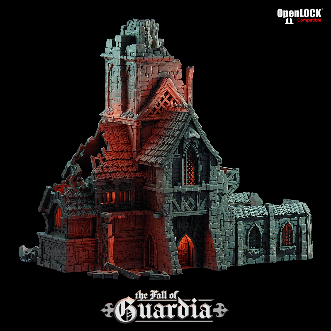 Ruined Clock Tower - Fall of Guardia