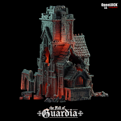Ruined Clock Tower - Fall of Guardia
