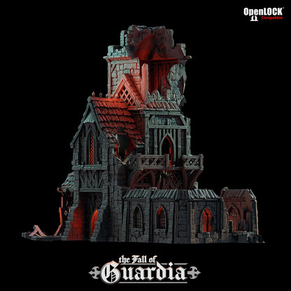 Ruined Clock Tower - Fall of Guardia