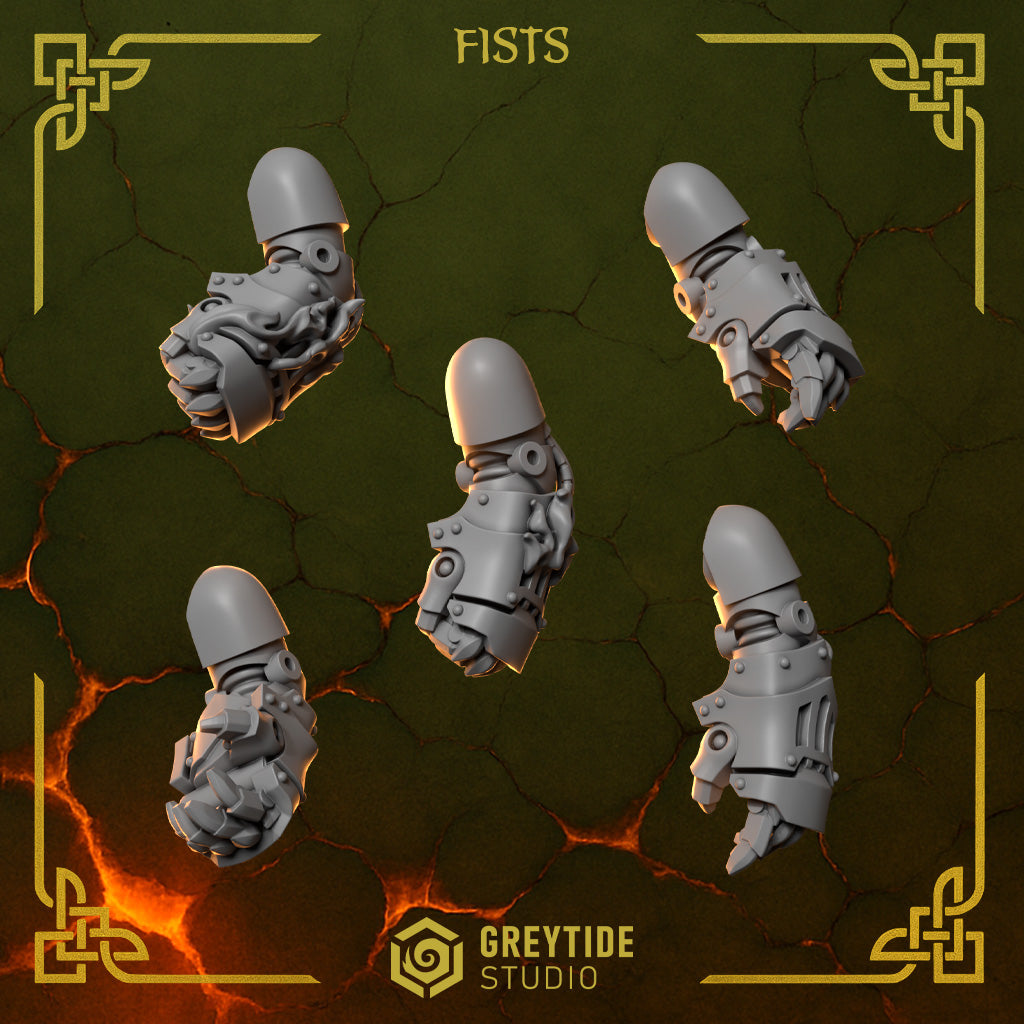 Anvil Wardens - Powered Fists