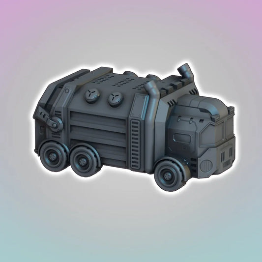 Garbage Truck - Cyberpunk - Flatline City