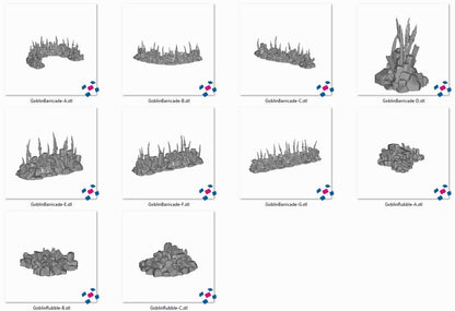 Goblin Barricades and Rubble