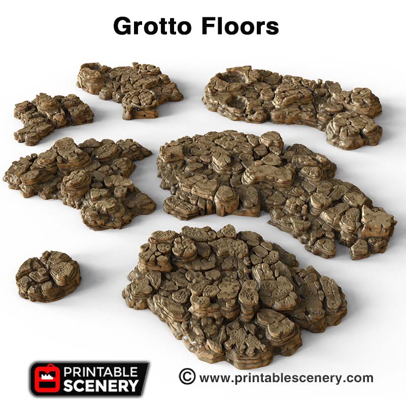 Grotto Cavern Stone Floors