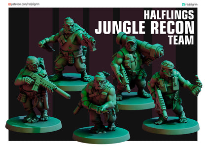 Halfling Jungle Recon Team