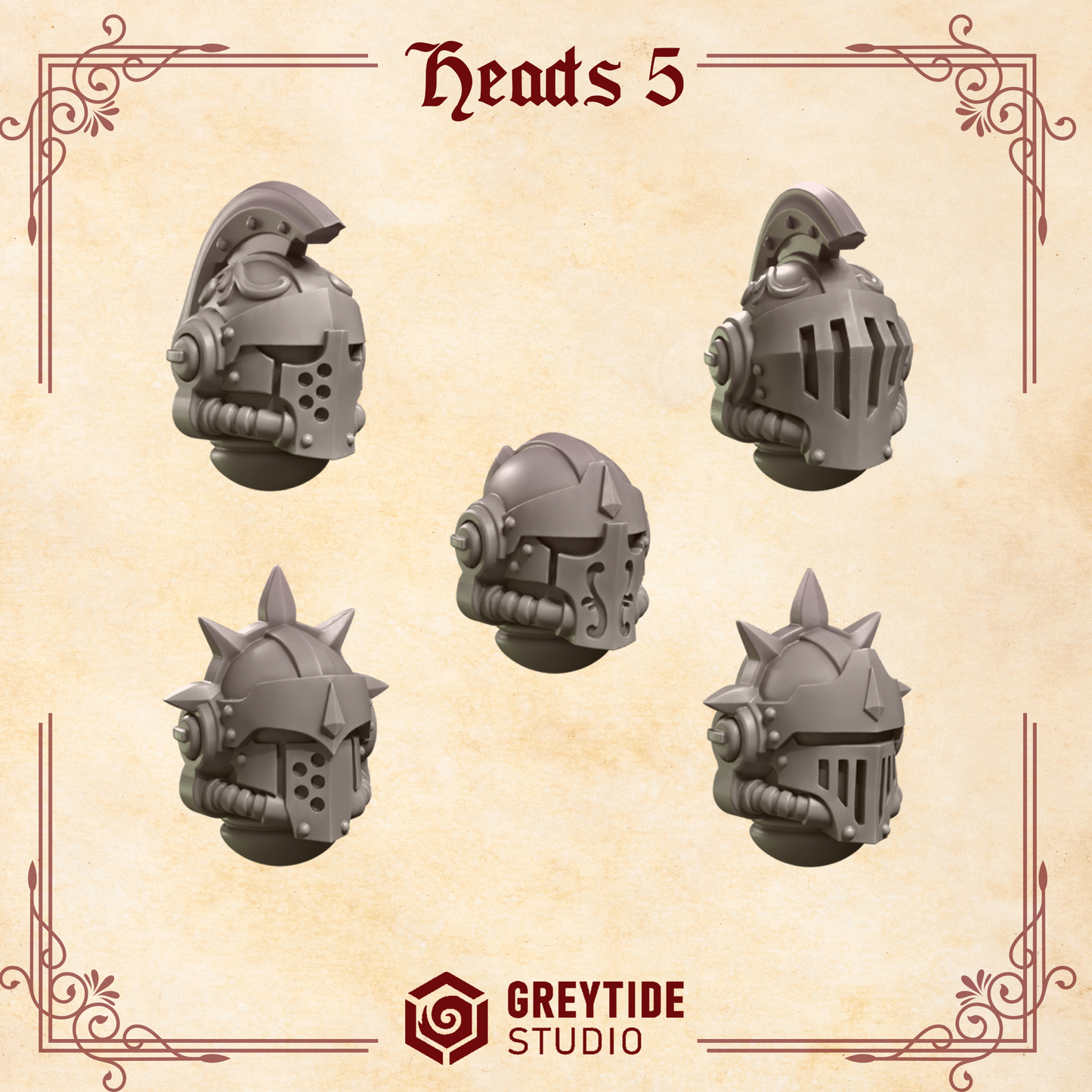 Crimson Lords - Heads