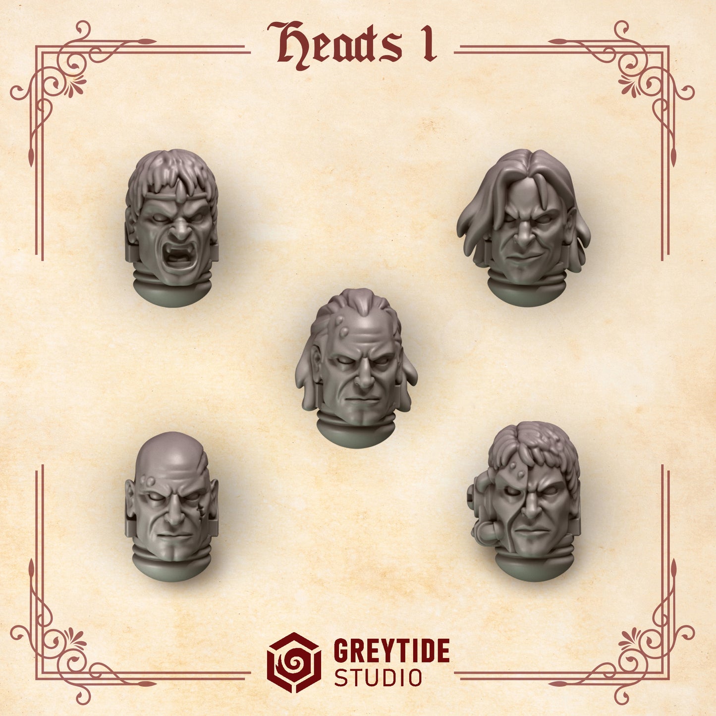 Crimson Lords - Heads