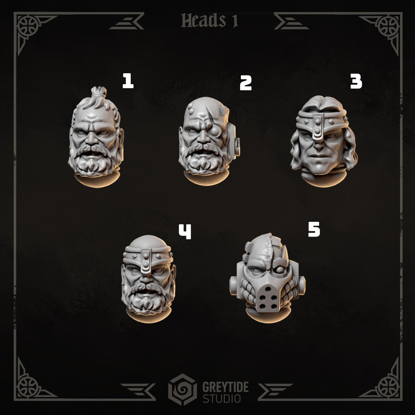 Eternal Crusaders - Heads
