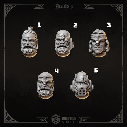 Eternal Crusaders - Heads