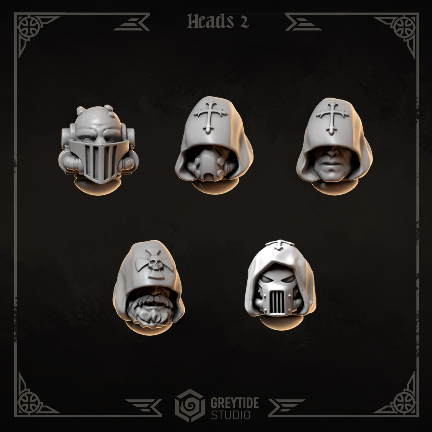 Eternal Crusaders - Heads