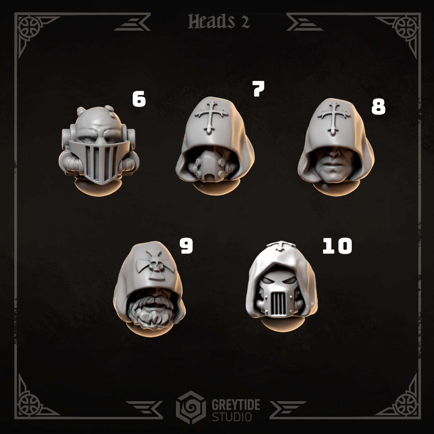 Eternal Crusaders - Heads