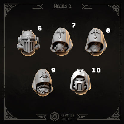 Eternal Crusaders - Heads