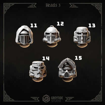 Eternal Crusaders - Heads