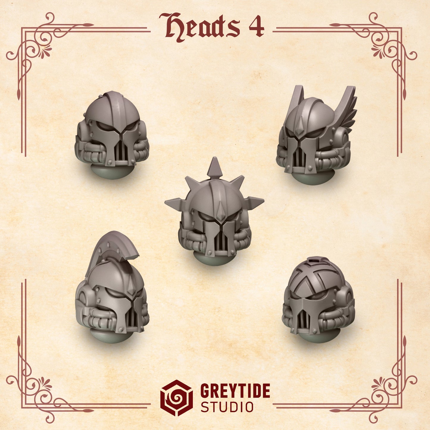 Crimson Lords - Heads