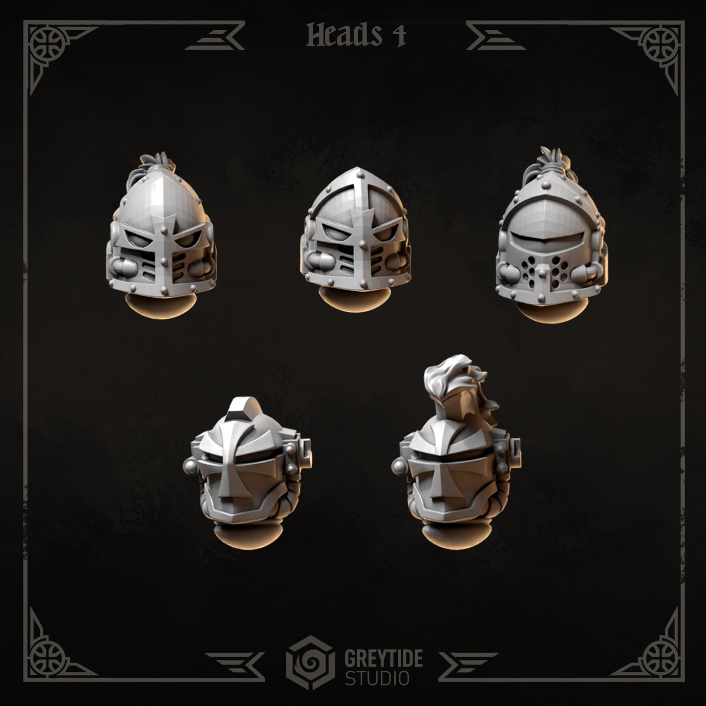 Eternal Crusaders - Heads