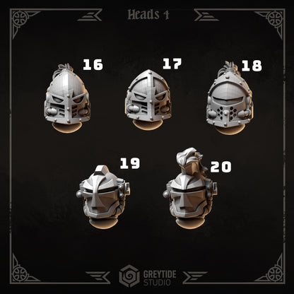 Eternal Crusaders - Heads