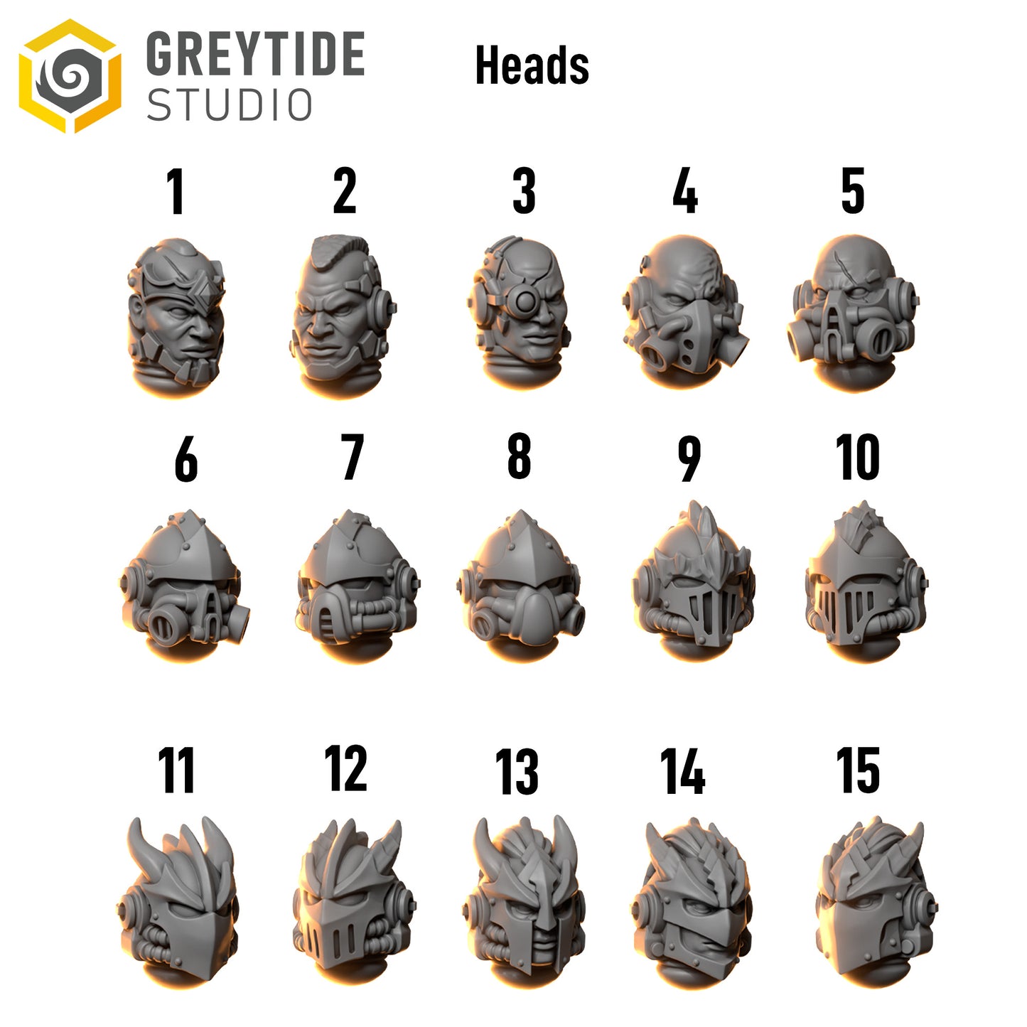 Anvil Wardens - Heads