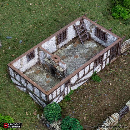 Hollyhock Cottage Wattle and Daub