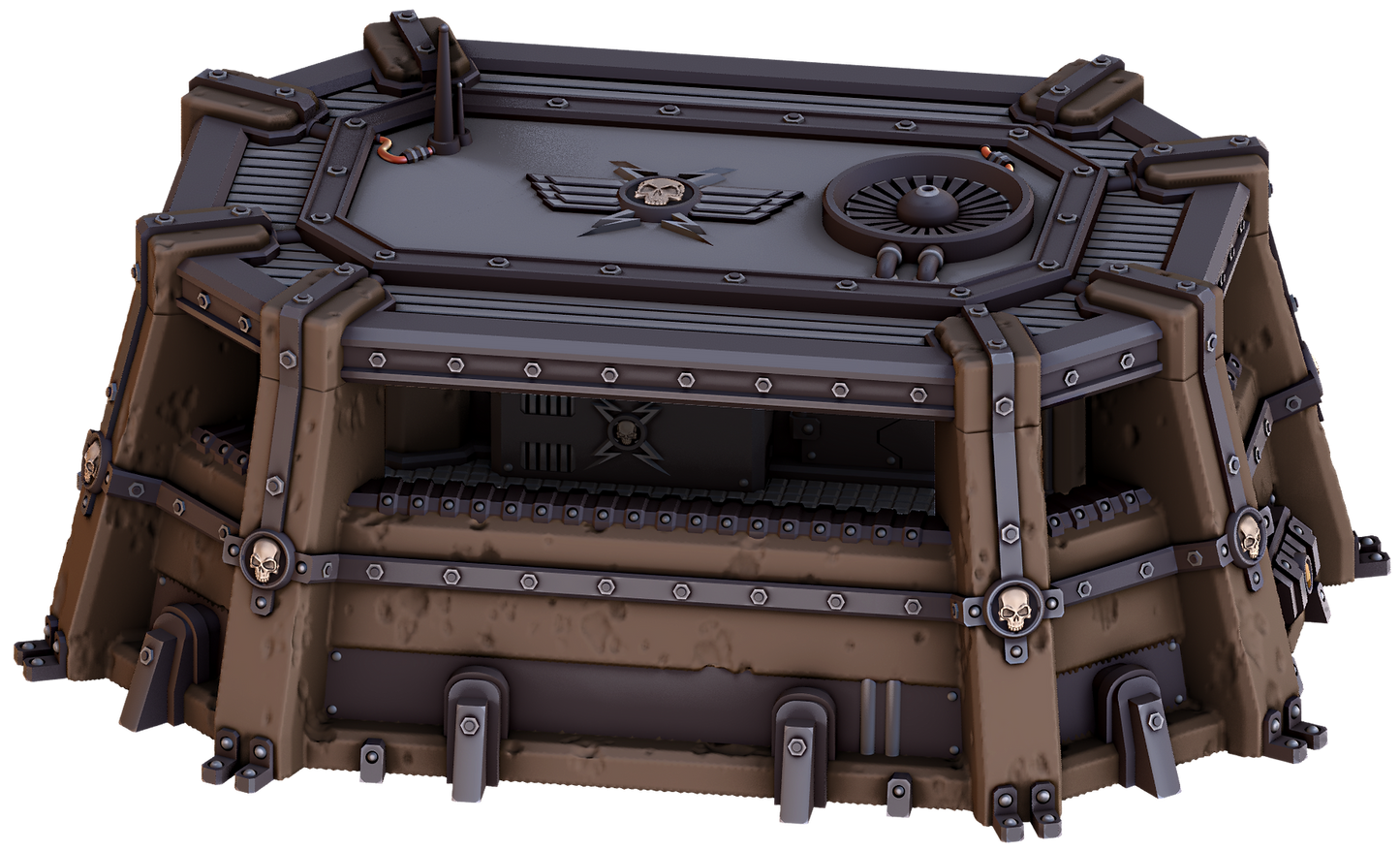 Grimdark Large Pillbox - Grimdark Outpost