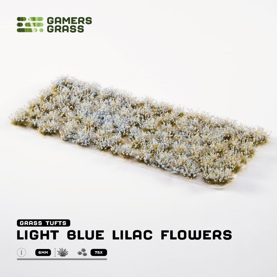 Light Blue Lilac Flowers - Gamers Grass