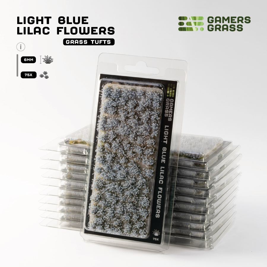Light Blue Lilac Flowers - Gamers Grass