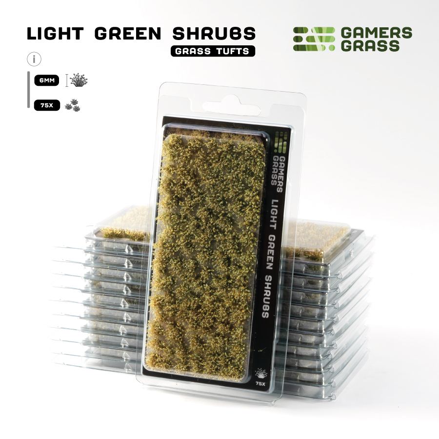 Light Green Shrubs - Gamers Grass