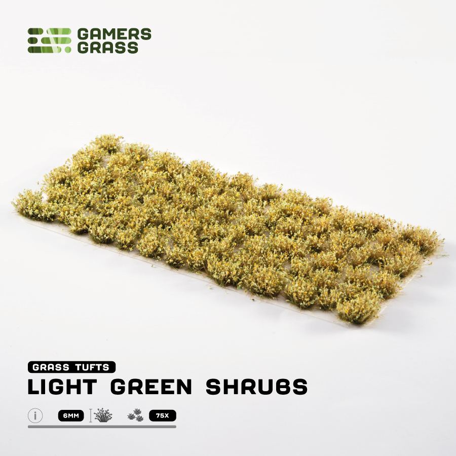 Light Green Shrubs - Gamers Grass