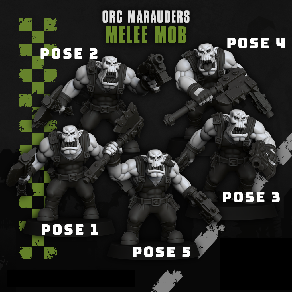 Ork Marauders - Melee Mob