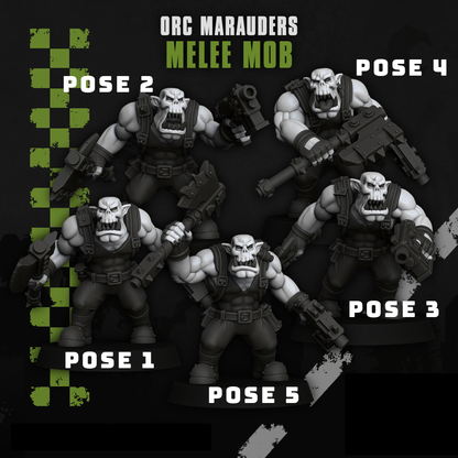 Ork Marauders - Melee Mob