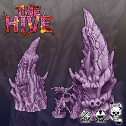 The Hive V2 - Grimdark Xenos Bug Terrain