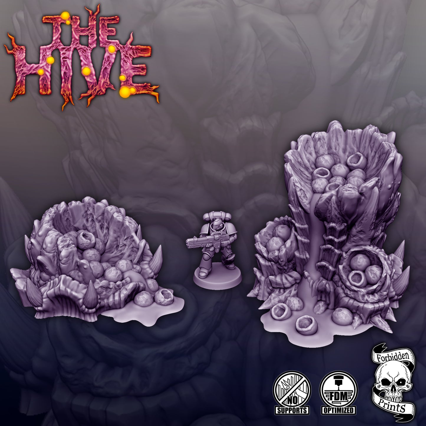 The Hive - Damaged Blight Fly Stacks
