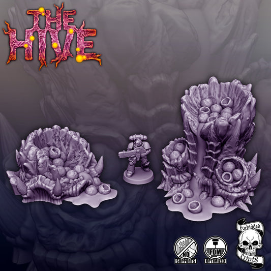 The Hive - Damaged Blight Fly Stacks