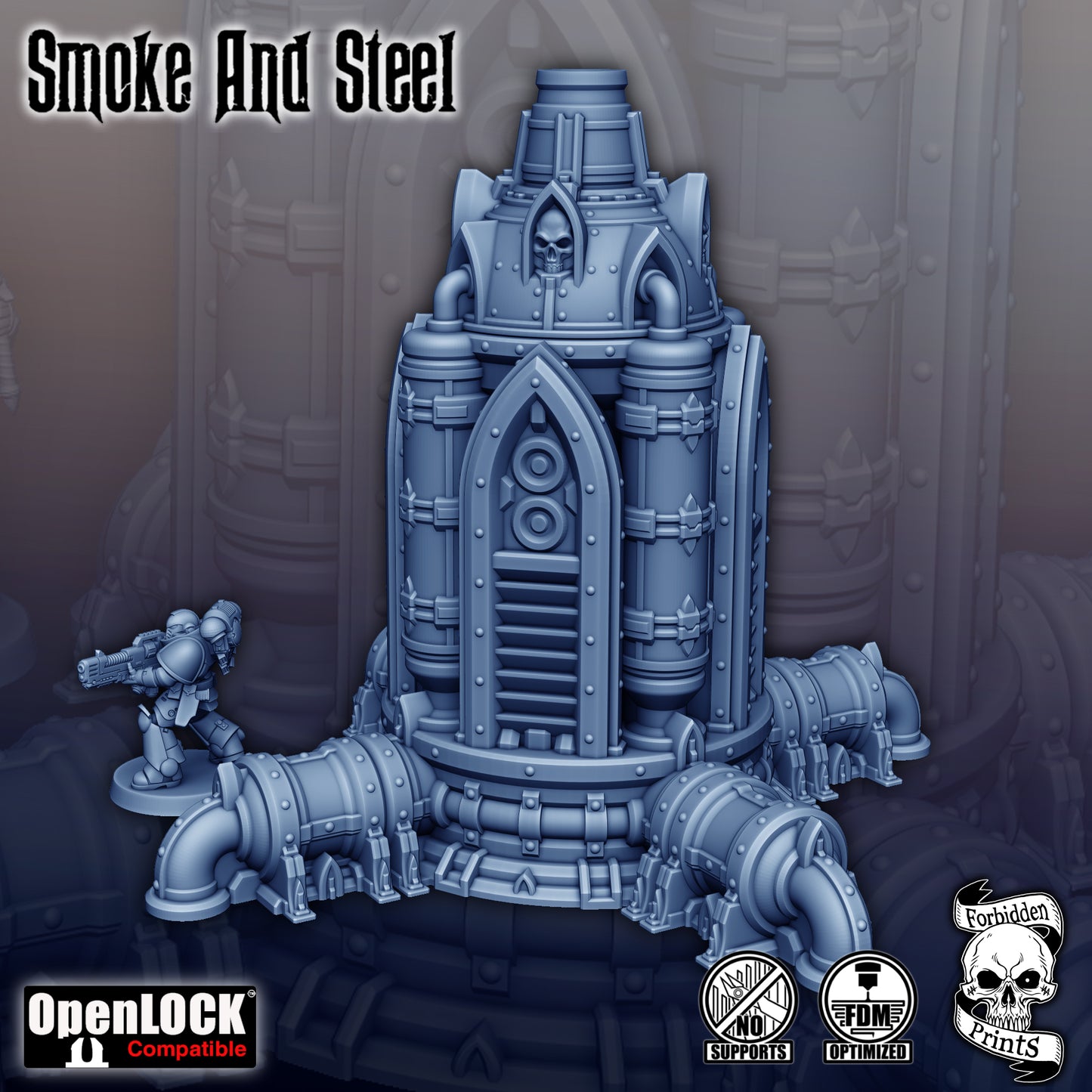 Smoke and Steel - Gas Flux Compressor