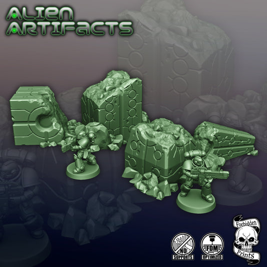 Alien Artifacts - Ruined Obelisks