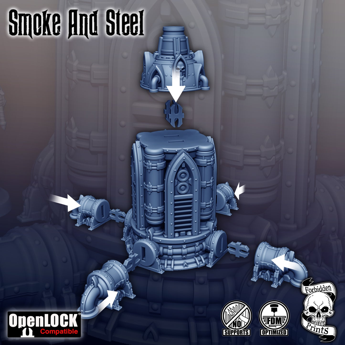 Smoke and Steel - Gas Flux Compressor