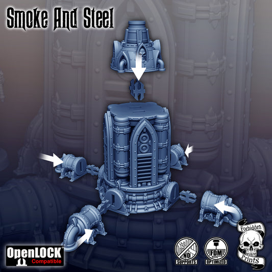 Smoke and Steel - Gas Flux Compressor