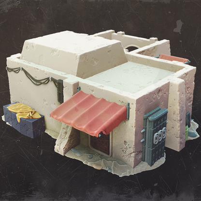 Nilo's Cipher Den - Mos Jemra Desert Spaceport