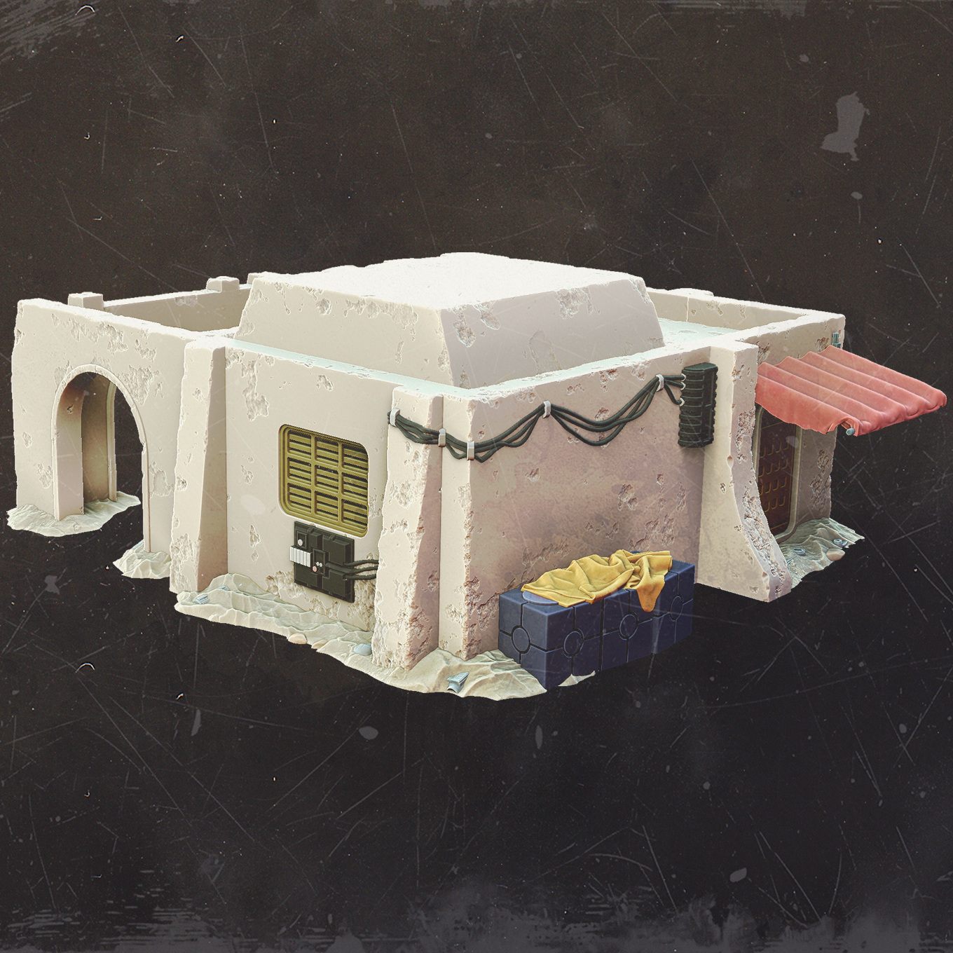 Nilo's Cipher Den - Mos Jemra Desert Spaceport