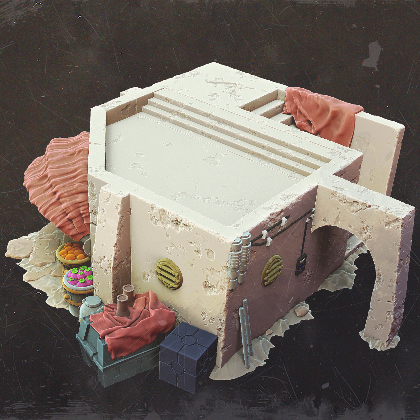 Glupto's Grub - Mos Jemra Desert Spaceport