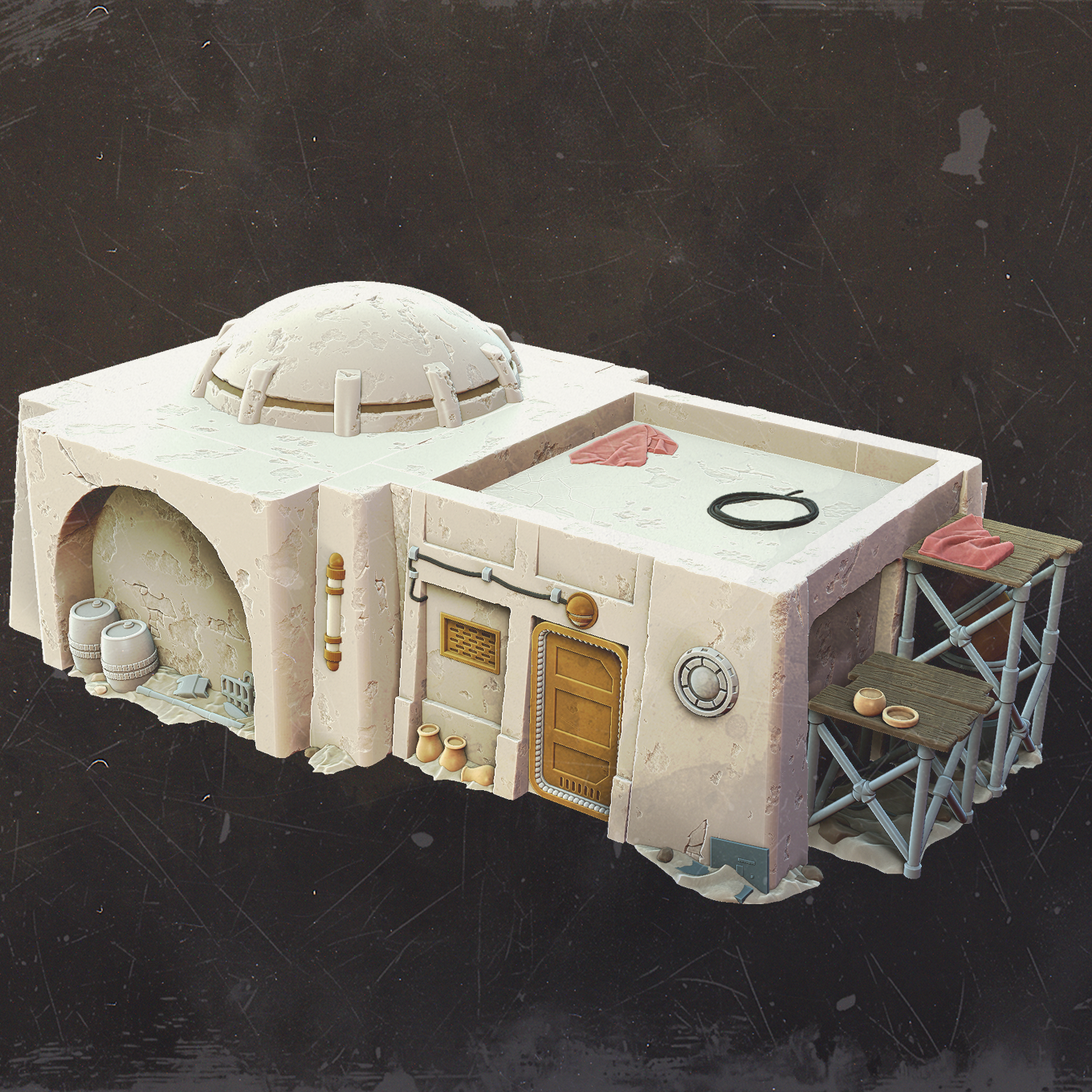 Varek's Wellhouse - Mos Jemra Desert Spaceport