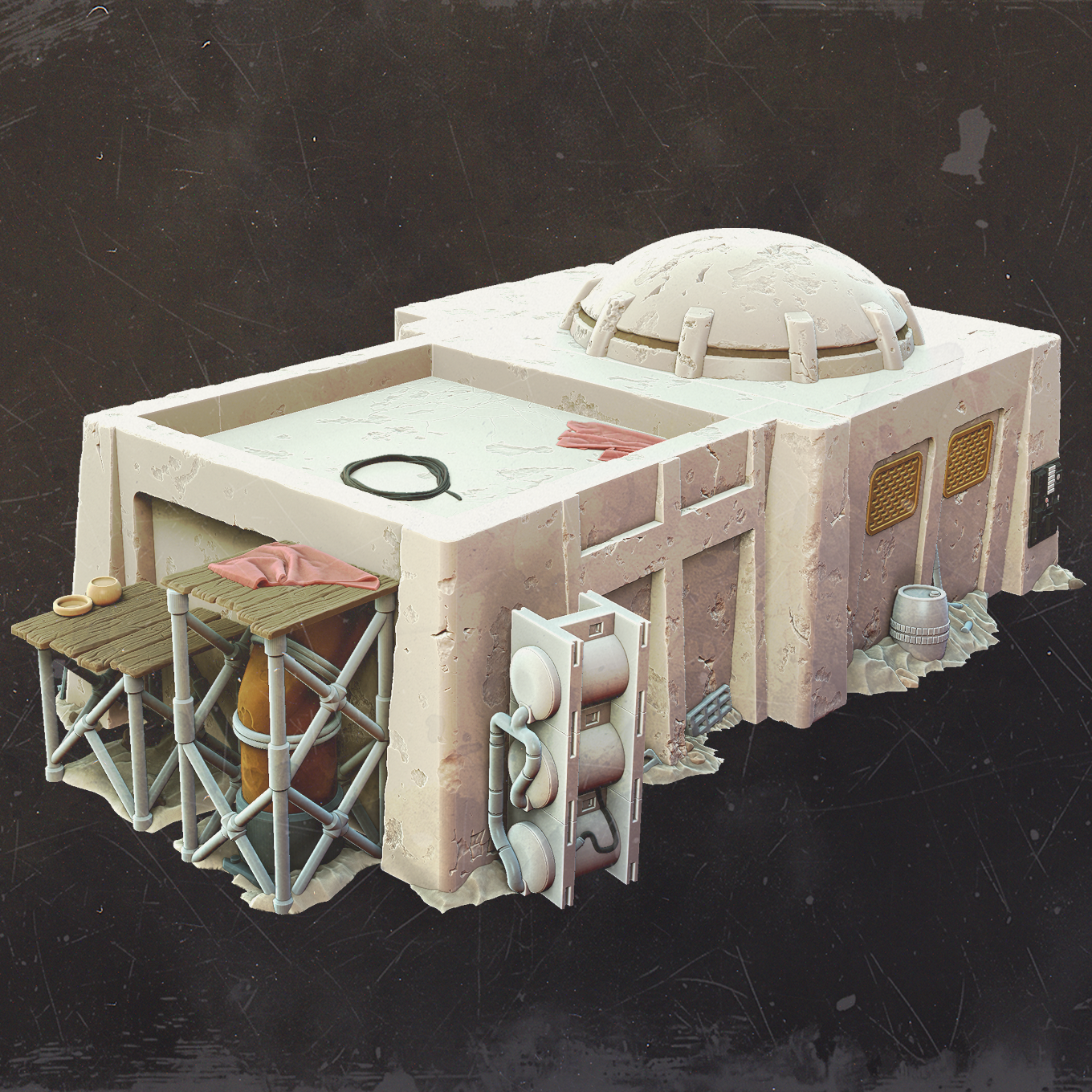 Varek's Wellhouse - Mos Jemra Desert Spaceport